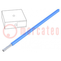 Vezeték; ÖLFLEX® WIRE MS 2.1; sodrat; Cu; 1,5mm2; PVC; kék; 100m