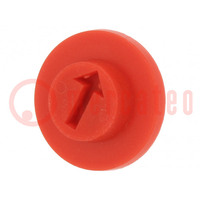 Knob; Ø10.5x5.3mm