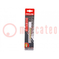 Drill bit; for metal; Ø: 4.5mm; 2pcs; Features: grind blade