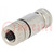 Plug; M12; PIN: 8; female; A code-DeviceNet / CANopen; for cable