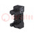 Socket; PIN: 14; 12A; 250VAC; for DIN rail mounting; Series: PT