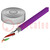 Wire: data transmission; chainflex® CF898; 2x0.25mm2; violet
