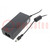 Power supply: switched-mode; 19VDC; 3.42A; Out: 5,5/2,5; 65W; 89%