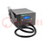 Hot air soldering station; digital,with push-buttons; 1000W