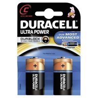 Duracell Ultra Power-C(MX1400/LR14) K2 mit Powercheck