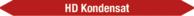 Mini-Rohrmarkierer - HD Kondensat, Rot, 0.8 x 10 cm, Polyesterfolie, Seton