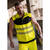 Korntex EOS HiVis Softshell Jacket schwarze Brust Signalgelb, Größen: S - 3XL Version: S - Größe: S