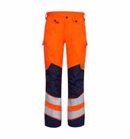 ENGEL Warnschutz Bundhose Safety Herren 2544-314-10165 Gr. 27 orange/blue ink