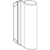 Produktbild zu MACO sarokpánt takaró AS/PVC titán (42107)