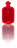 Detailbild - Wärmflasche aus Gummi, 2,0l SÄNGER, einseitig mit Lamelle, rot
