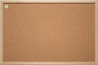Tablica korkowa 2x3, w ramie drewnianej, 30x40cm, brązowy