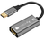 TECHLY 363890 ADAPTADOR USB-C? 3.2 A HDMI 2.1 8K@60HZ 15CM NEGRO/PLATA