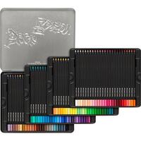 FABER CASTELL LÁPICES DE COLORES BLACK EDITION CAJA DE METAL 100 UD SURTIDOS