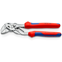 Knipex 86 05 180 Blue, Red, Silver Blue, Red 4 cm American pipe wrench Steel