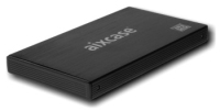 aixcase AIX-BL25SU2 behuizing voor opslagstations Zwart 2.5" Stroomvoorziening via USB