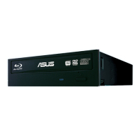 ASUS BW-16D1HT optikai meghajtó Belső Blu-Ray DVD Combo Fekete