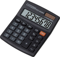 Citizen SDC-805BN Taschenrechner Desktop Einfacher Taschenrechner Schwarz