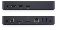DELL 452-BBOP laptop dock & poortreplicator Bedraad USB 3.2 Gen 1 (3.1 Gen 1) Type-A Zwart