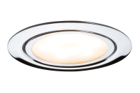Paulmann 935.52 Spot lumineux encastrable Chrome LED 4,5 W