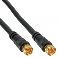 InLine 4043718129706 coax-kabel 15 m F Zwart
