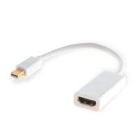 Savio CL-57 adapter kablowy 0,2 m Mini DisplayPort HDMI Typu A (Standard) Biały
