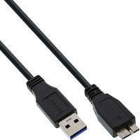 InLine 35403 USB-kabel 0,3 m USB 3.2 Gen 1 (3.1 Gen 1) USB A Micro-USB B Zwart