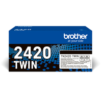 Brother TN-2420TWIN cartucho de tóner 2 pieza(s) Original