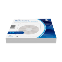 MediaRange BOX65 custodia CD/DVD Custodia a tasca 1 dischi Bianco