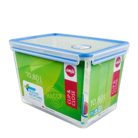 EMSA 508549 boîte hermétique alimentaire Rectangulaire Transparent 2 pièce(s)