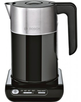 Bosch TWK 8613P Wasserkocher 1,5 l 2400 W Schwarz, Edelstahl