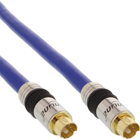 InLine S-VHS Video Cable Premium 4 Pin mini DIN male / male gold plated 5m