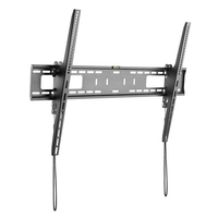 StarTech.com TV Wall Mount supports 60-100 inch VESA Displays (165lb/75kg) - Heavy Duty Tilting Universal TV Wall Mount - Adjustable Mounting Bracket for Large Flat Screens - Lo...