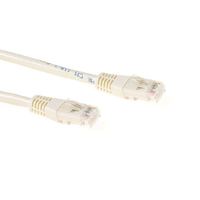 ACT IB8400 Netzwerkkabel Elfenbein 0,5 m Cat6