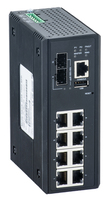 Barox LT-LPIGE-802GBTME hálózati kapcsoló Vezérelt L3 Gigabit Ethernet (10/100/1000) Ethernet-áramellátás (PoE) támogatása Fekete