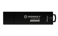 Kingston Technology IronKey 64GB D300S AES 256 XTS verschlüsselter USB-Stick