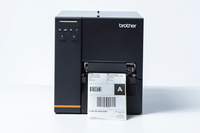 Brother TJ-4020TN labelprinter Direct thermisch/Thermische overdracht 203 x 203 DPI 254 mm/sec Bedraad Ethernet LAN