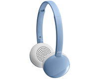JVC HA-S22W Headset Wireless Head-band Calls/Music Micro-USB Bluetooth Blue