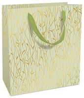Braun + Company Petit Bambou zartgrün Tasche 18x21x8 cm