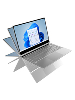 Geo Computers GeoFlex 340 14.1-inch Convertible Laptop with Touchscreen Windows 10 Intel Core i3 4GB RAM 128GB SSD