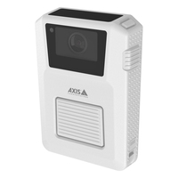 Axis W120 Torso testkamera Vezeték nélküli CMOS 1920 x 1080 pixelek Fekete, Fehér Elem 0,1 lux Wi-Fi 802.11a, 802.11b, 802.11g, Wi-Fi 4 (802.11n), Wi-Fi 5 (802.11ac) Bluetooth 5.1