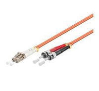 Microconnect FIB412010-2 InfiniBand/fibre optic cable 10 m LC ST OM2 Oranje
