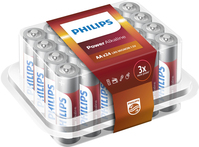 Philips Power Alkaline LR6P24P/10 háztartási elem Egyszer használatos elem AA Lúgos