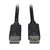 Tripp Lite P580-001 DisplayPort-Kabel mit Steckverriegelungen, 4K 60 Hz (Stecker/Stecker), Schwarz, 0,31 m