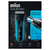 Braun 3-3040s Foil shaver Trimmer Black, Blue