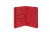 Rivacase 3214 20,3 cm (8") Oldalra nyíló Vörös