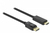 DeLOCK 82435 Videokabel-Adapter 3 m HDMI Displayport Schwarz