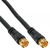 InLine 4043718129706 coaxial cable 15 m F Black