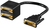 Goobay 68740 DVI-Kabel 0,1 m DVI-D 2 x DVI Schwarz