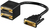 Goobay 68740 DVI kabel 0,1 m DVI-D 2 x DVI Zwart