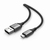 ALOGIC U22MCABRBK cable USB 2 m USB 2.0 USB A Micro-USB B Negro, Gris